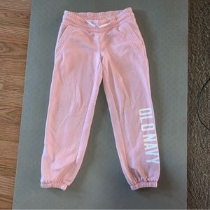 OLD NAVY PINK SWEATPANTS DRAWSTRING SIZE SMALL